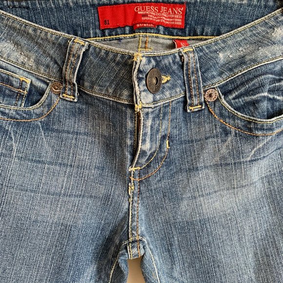 GUESS | Vintage Guess Low Rise Boot Cut Jeans - Picture 3 of 11